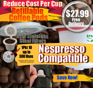 refillable coffee pods for nespresso machine